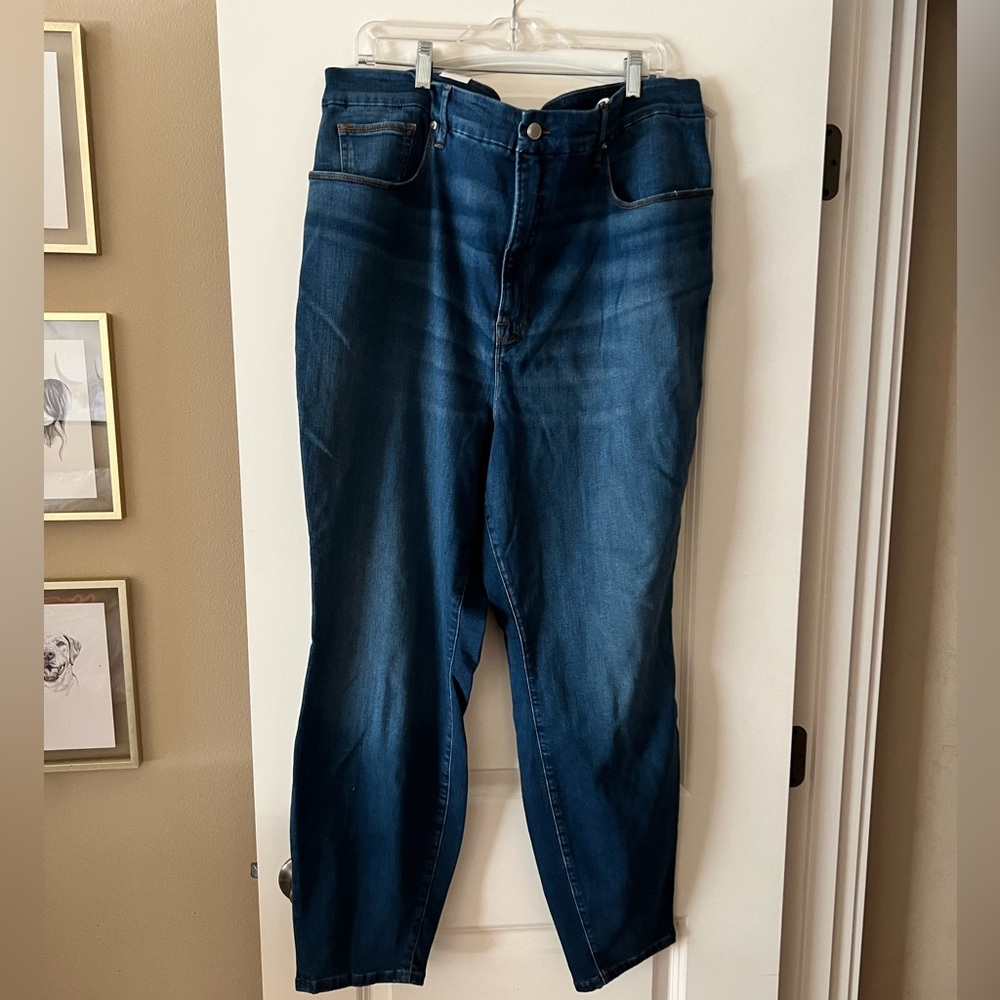 GOOD AMERICAN good waist plus size (22) skinny jeans